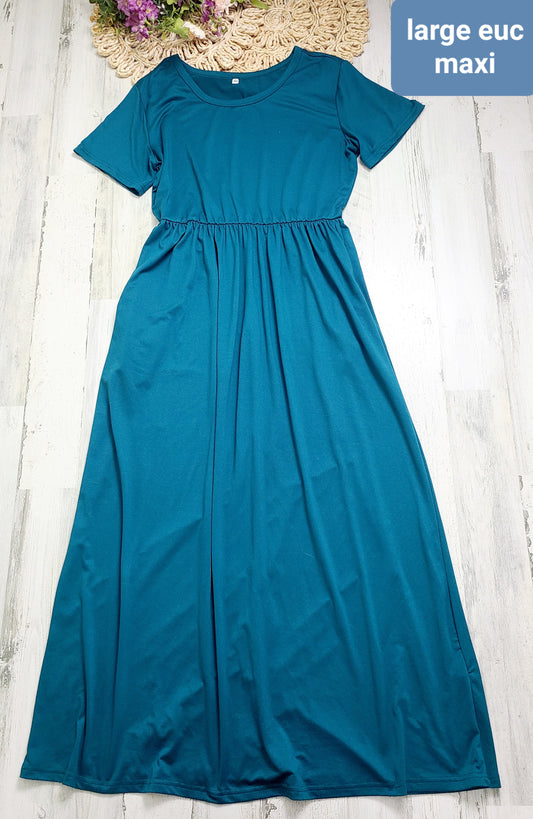 aqua maxi short sleeve