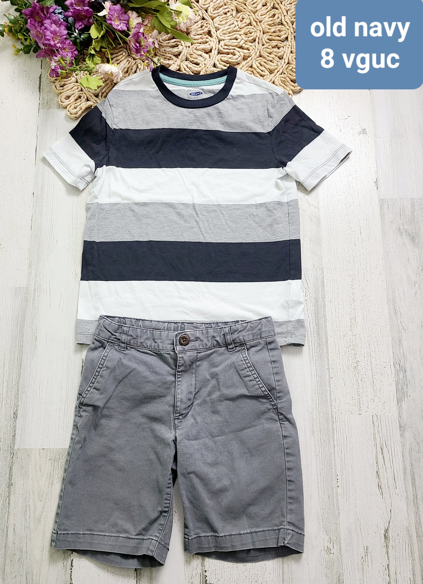 old navy gray outfit