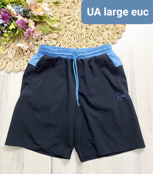 Blue shorts ua large