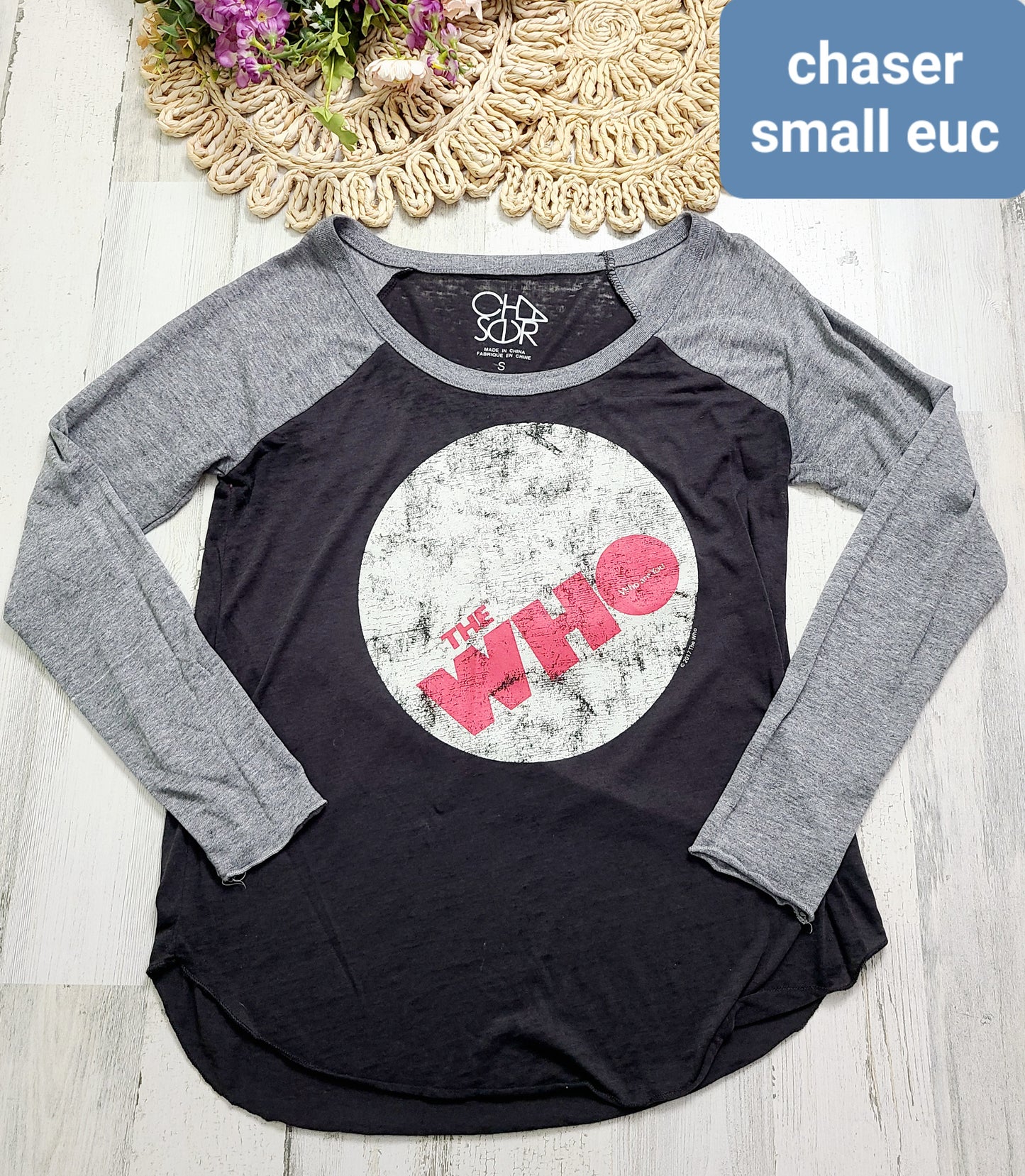 the who long sleeve chaser