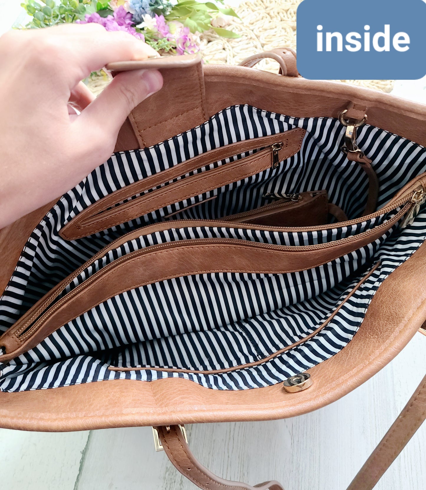urban expressions tan tote