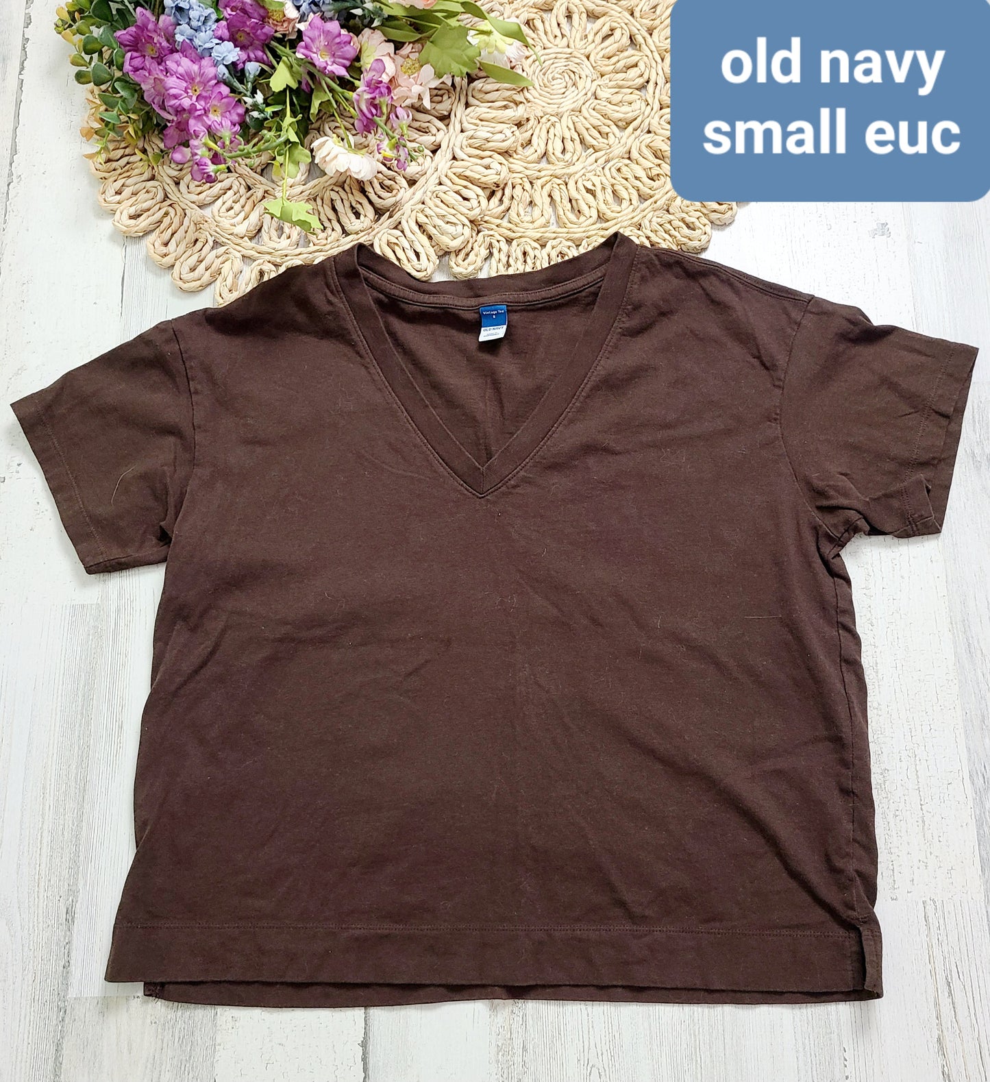 brown tee old navy