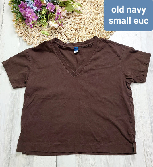 brown tee old navy
