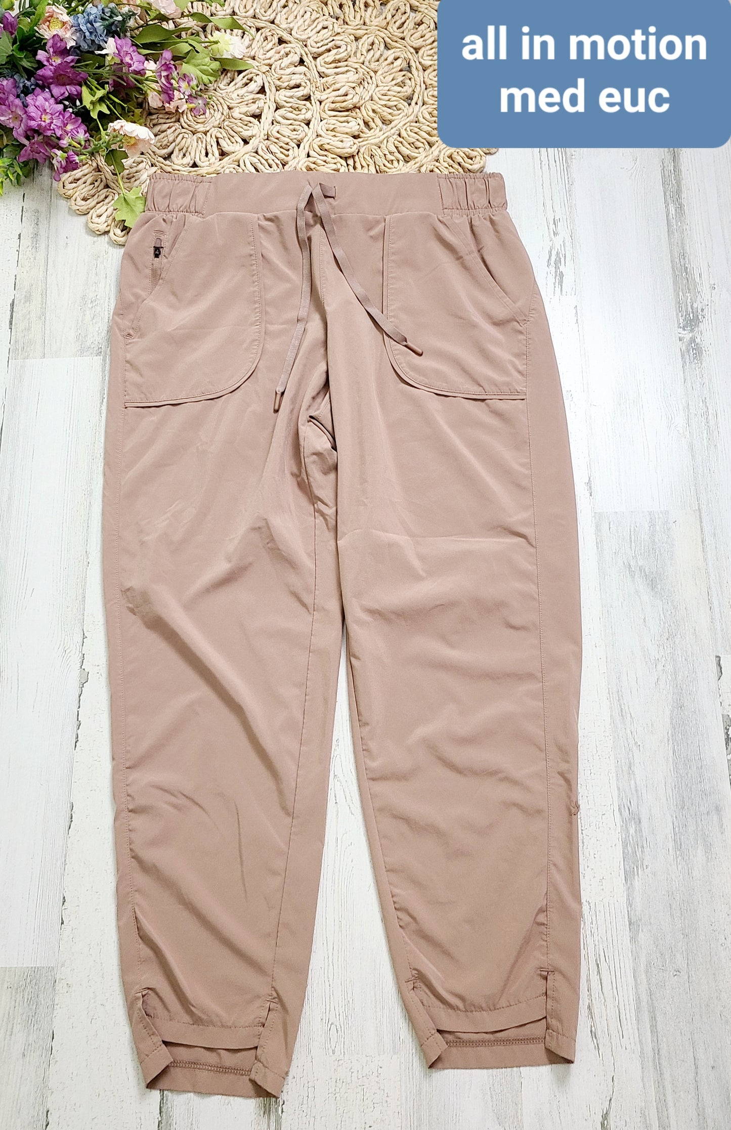 all in motion tan pants medium