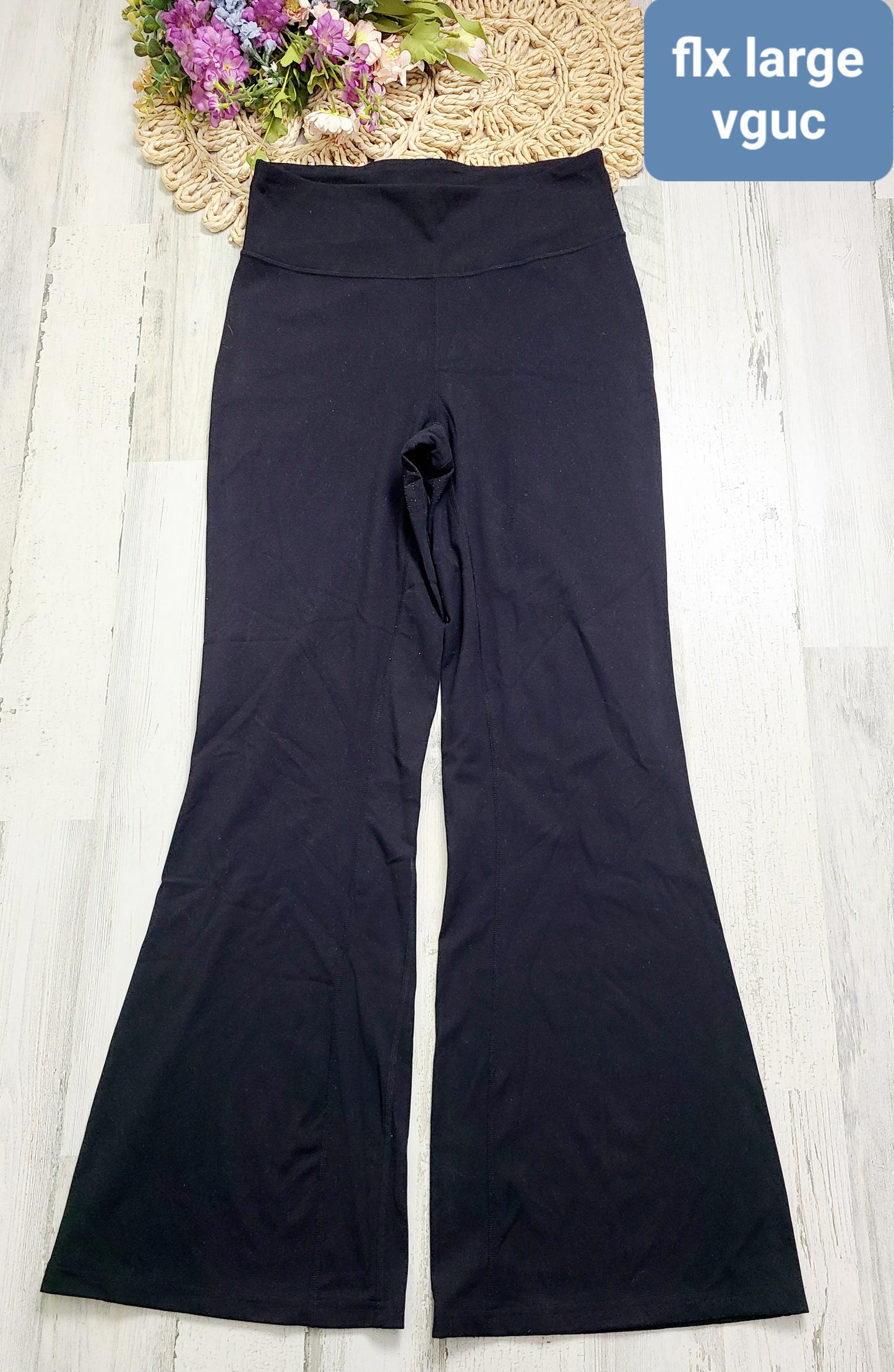 flare black legging flx