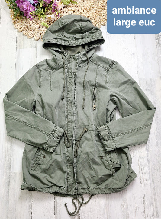 ambiance olive jacket