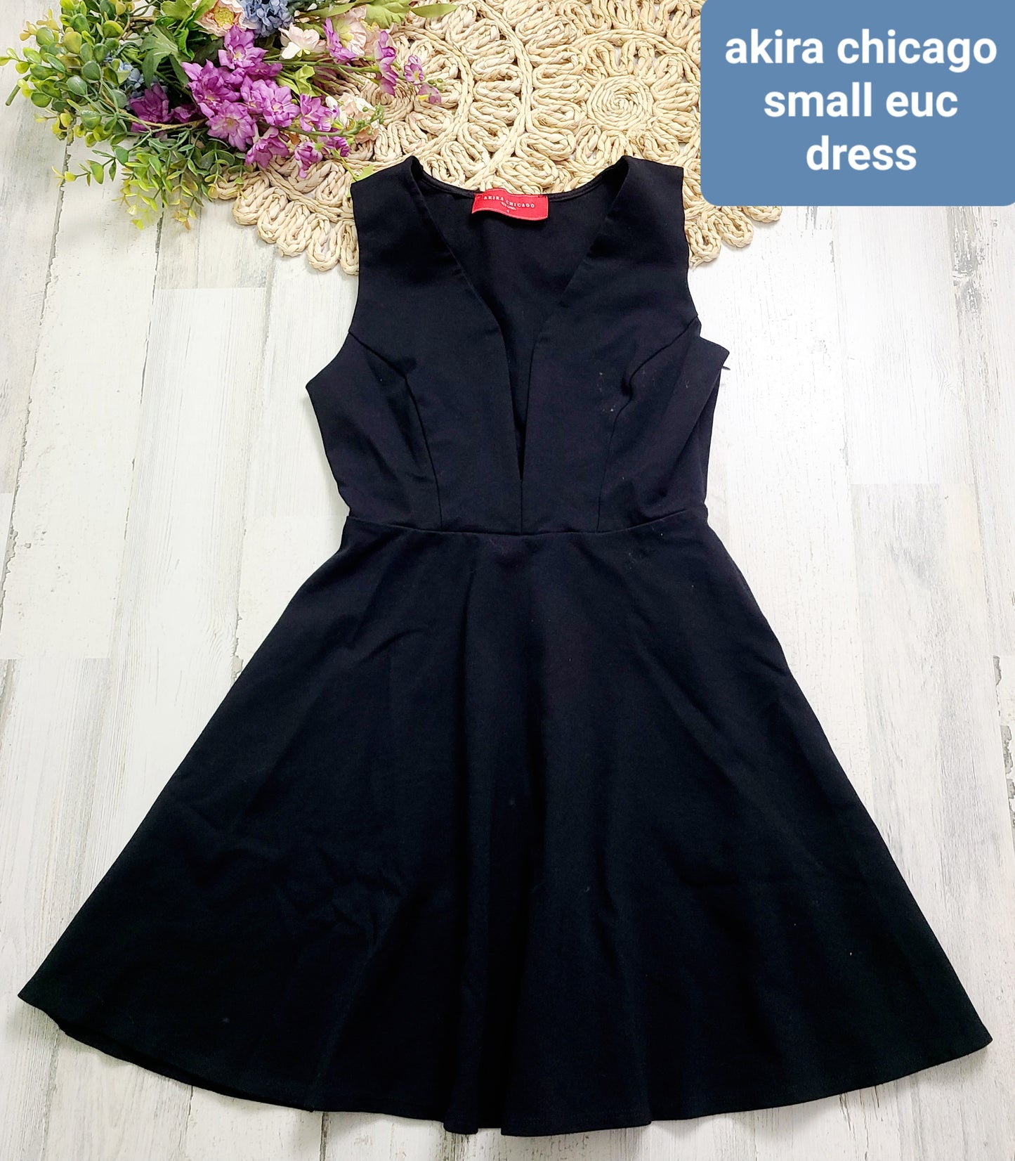 akira chicago black dress