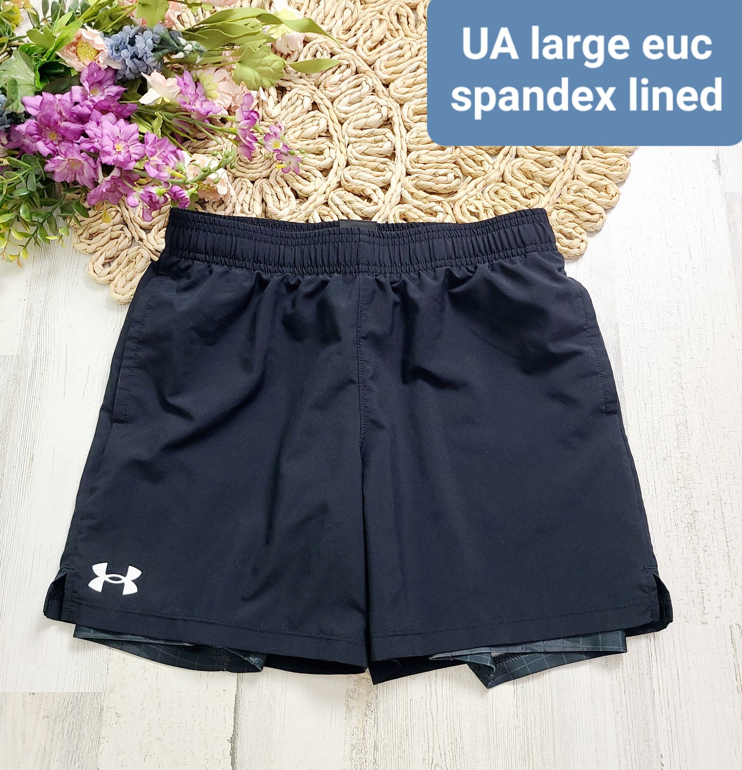 large spandex inside UA boys
