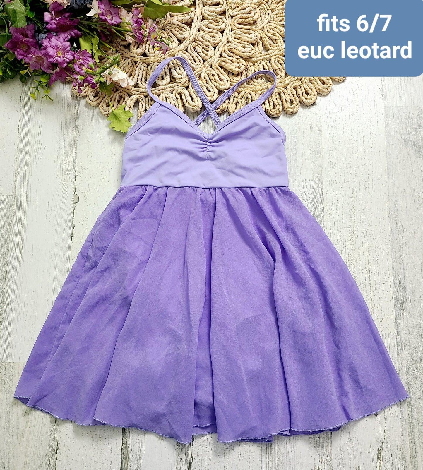 purple leotard dress