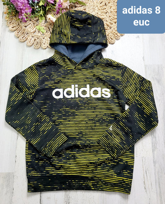 black and yellow adidas hoodie