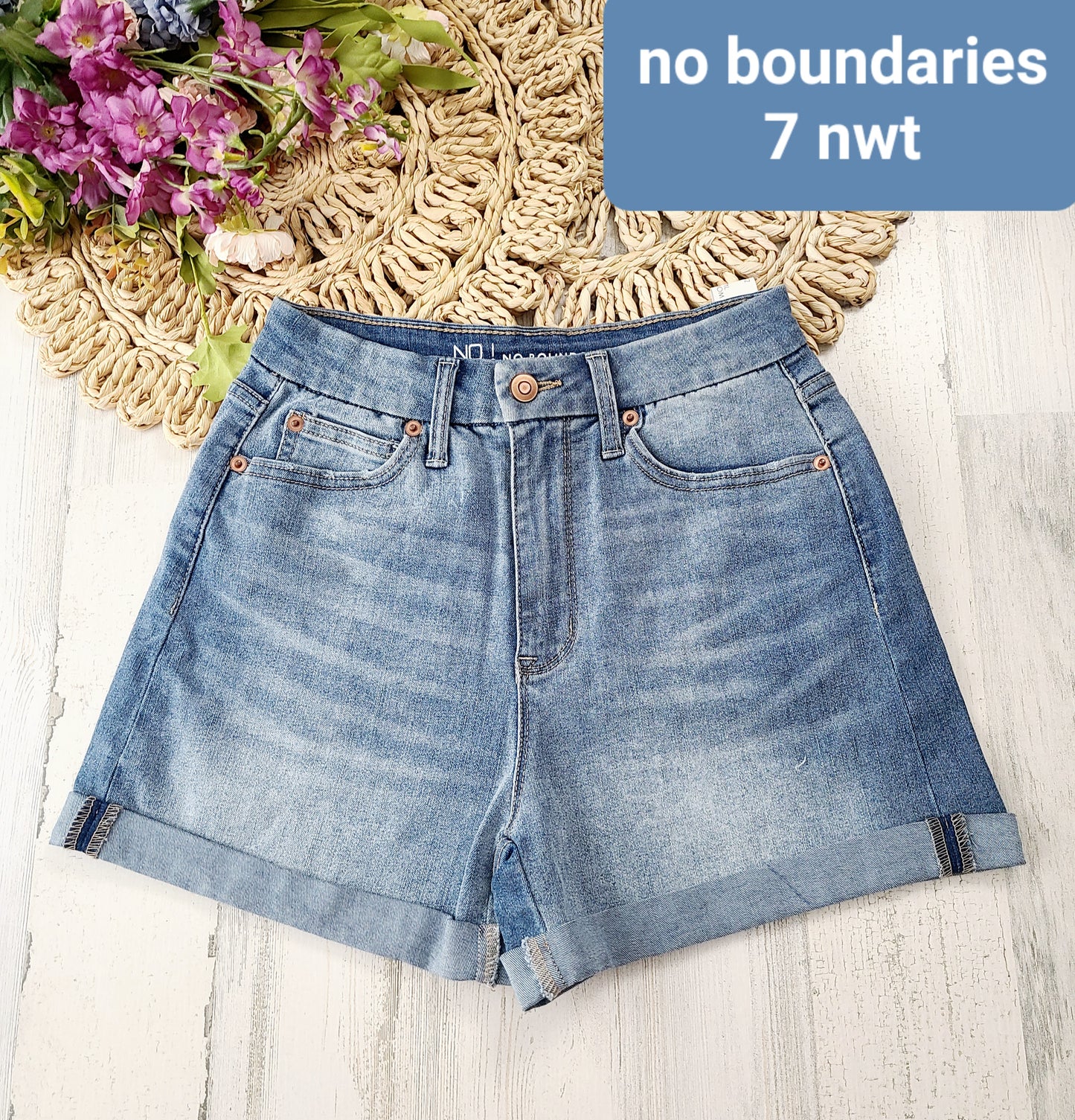 no boundaries new shorts cuff