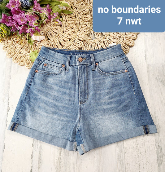 no boundaries new shorts cuff