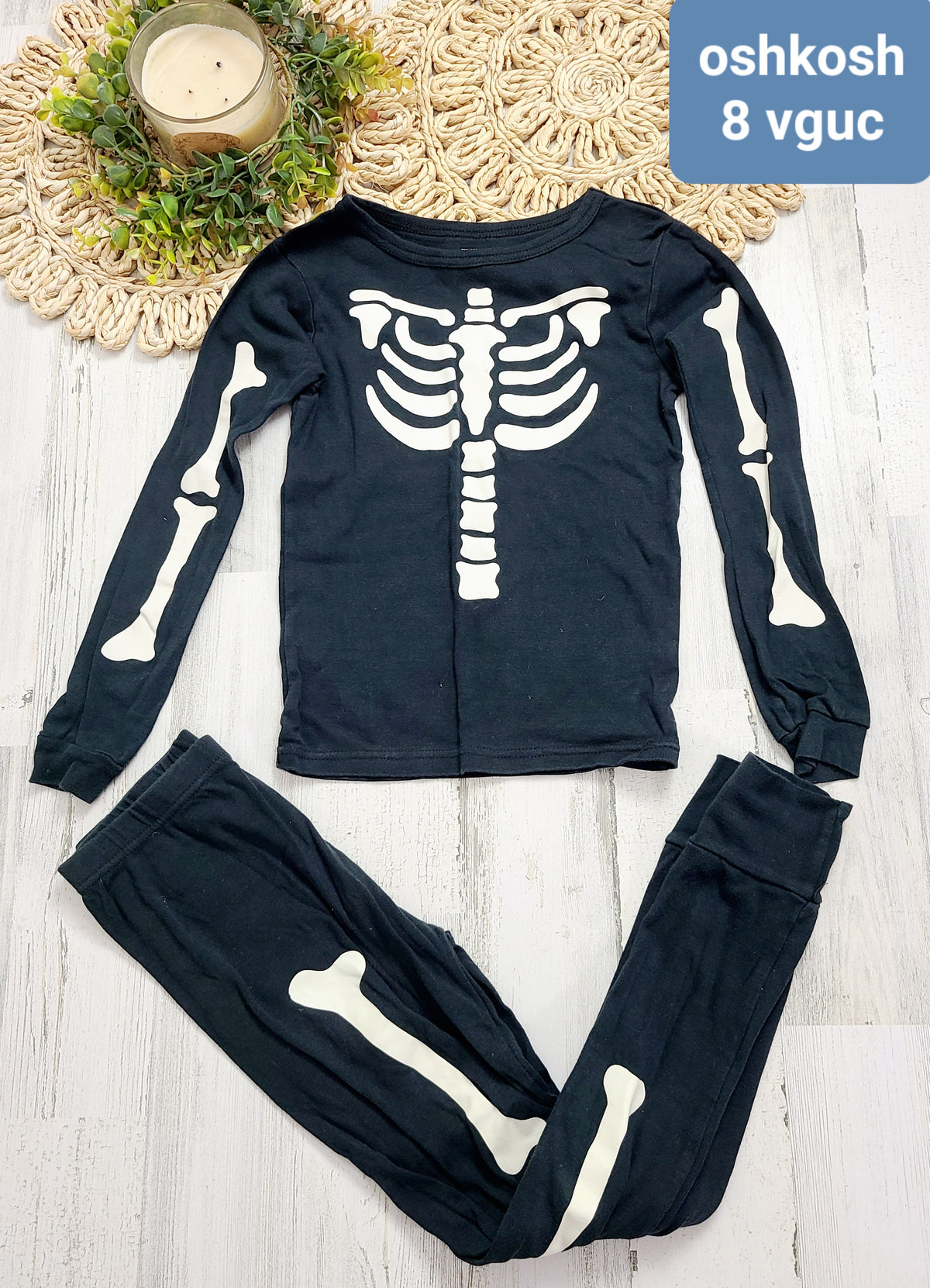 skeleton pj oshkosh 8y