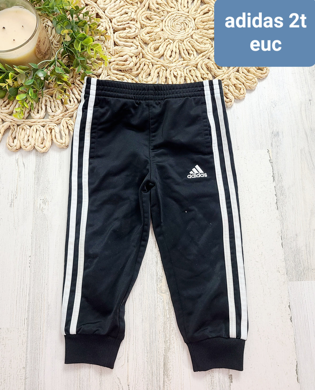 adidas joggers boys 2t