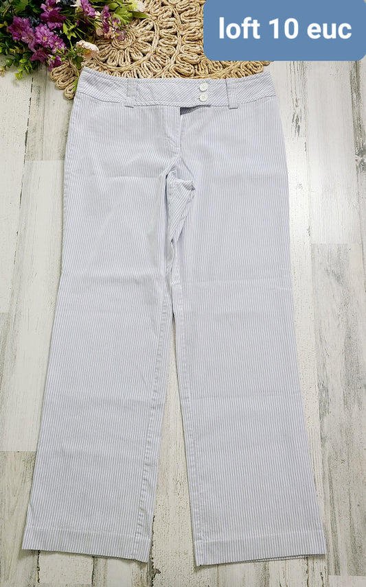loft pinstripe pants