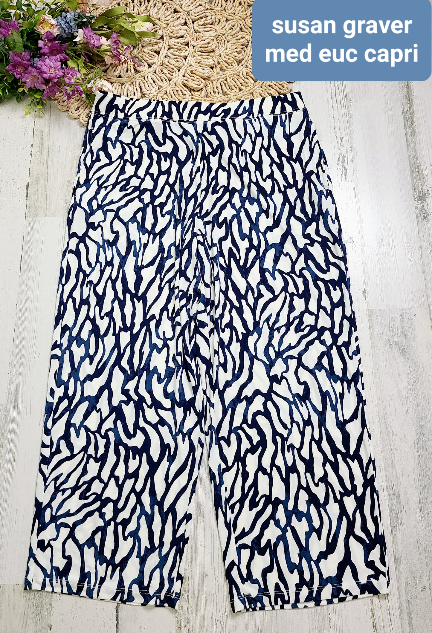 susan graver patterned pants