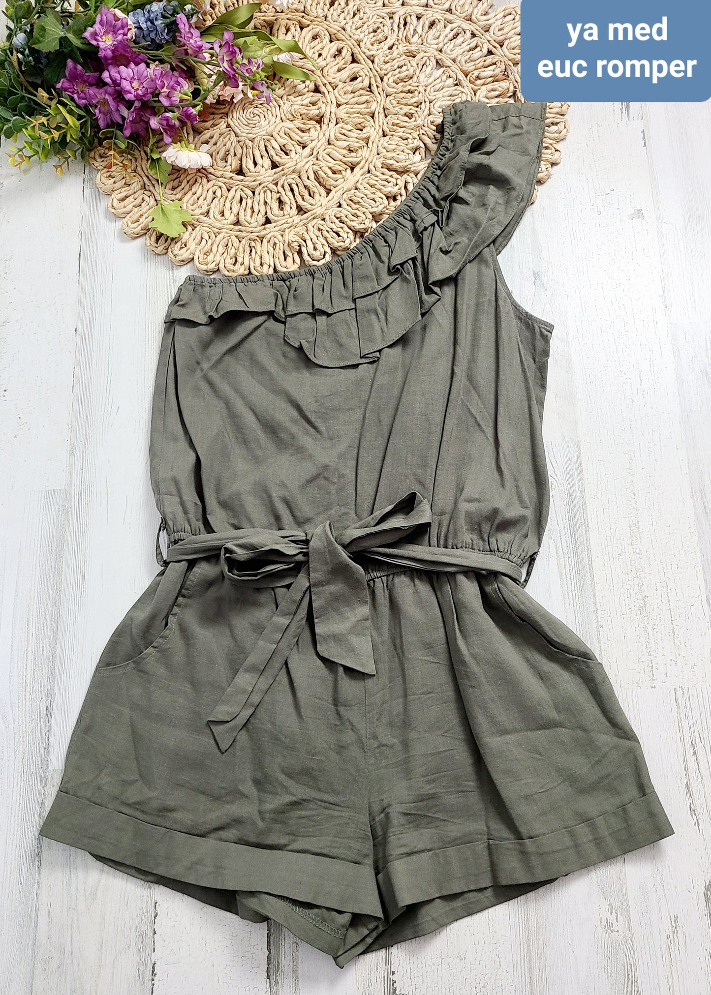 ya one shoulder romper
