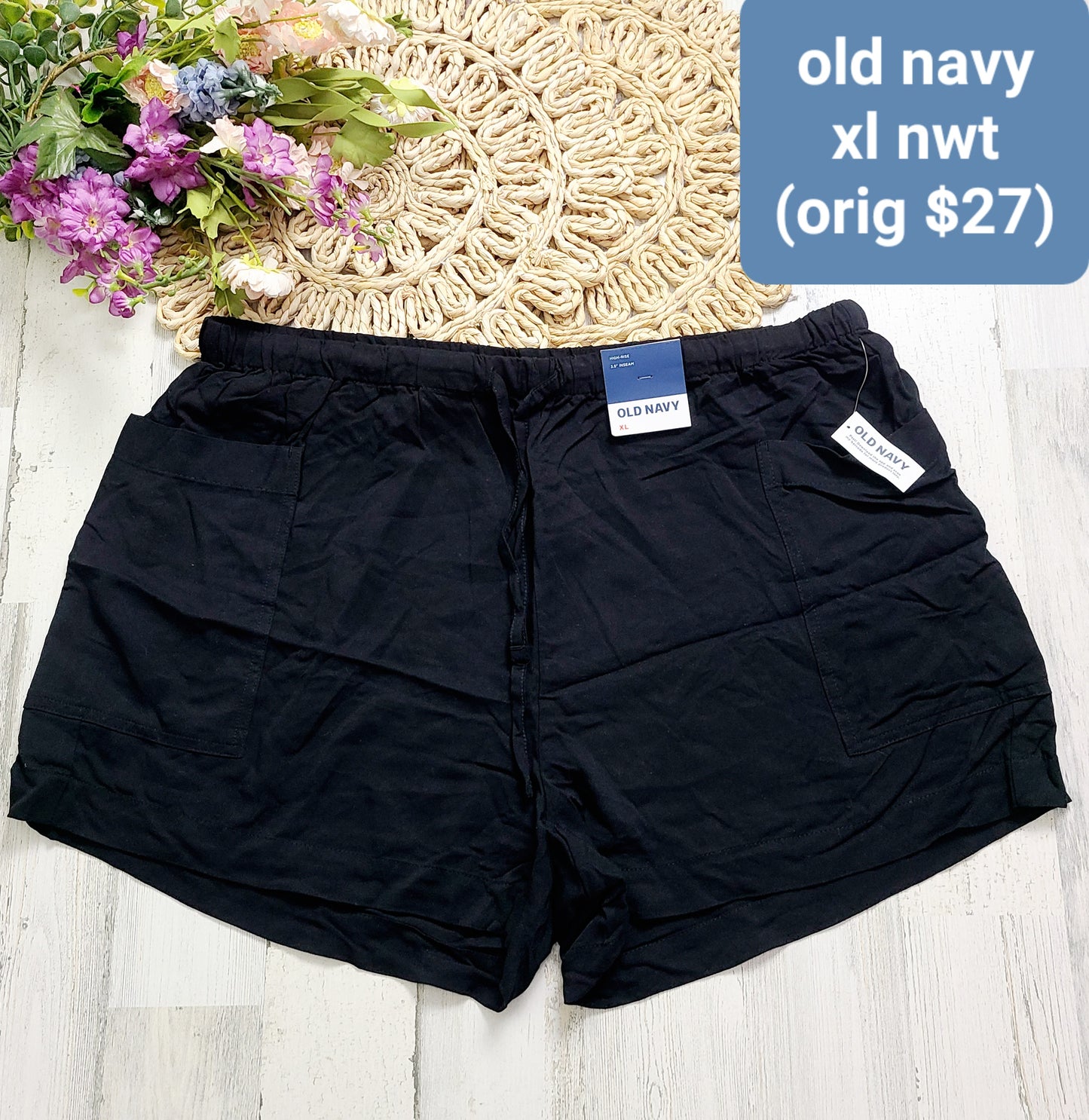 new old navy square pockets high rise