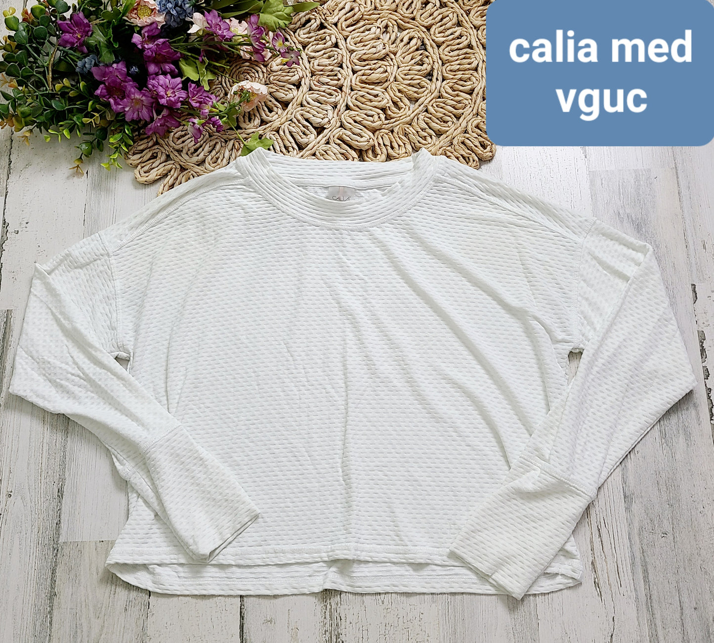 white calia long sleeve