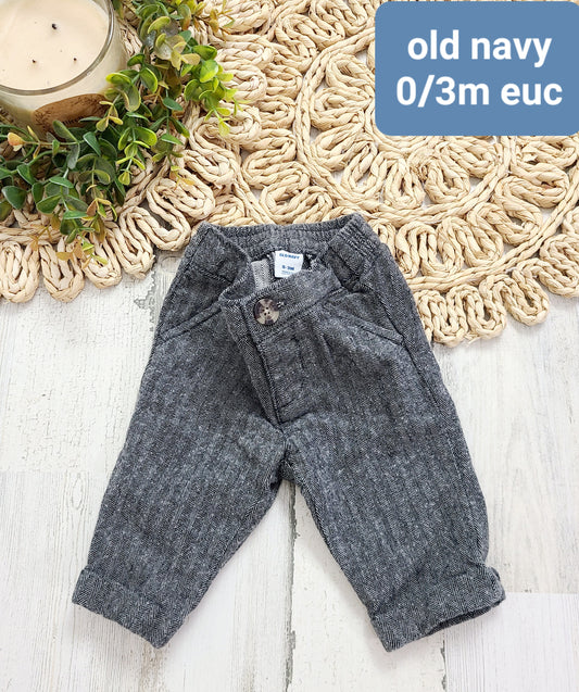 dress pants gray old navy baby