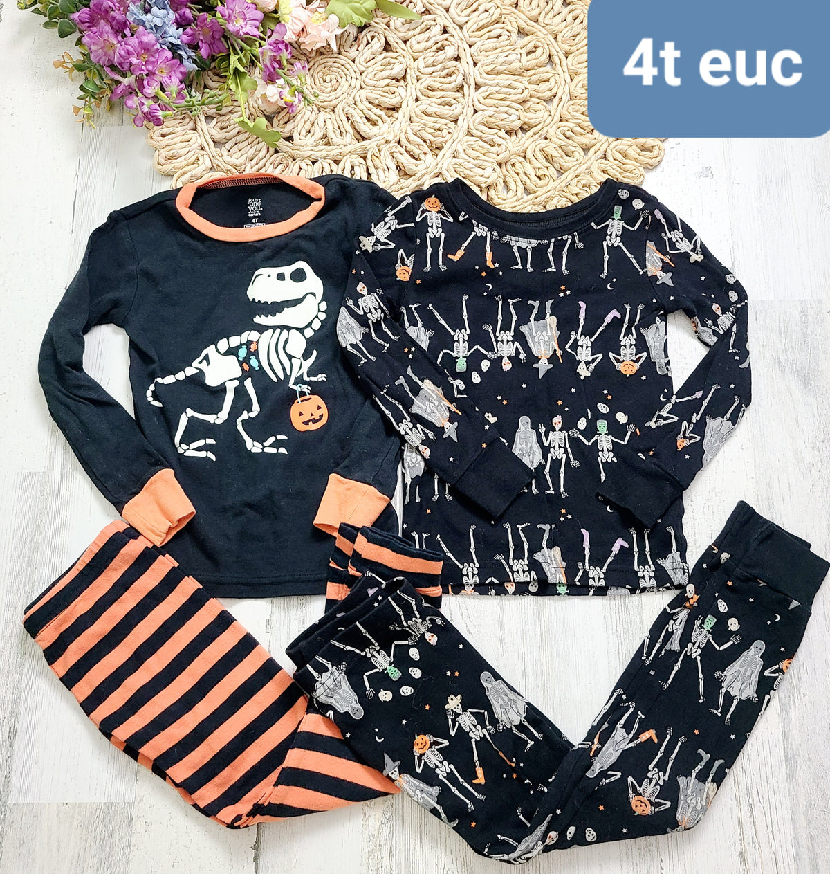 halloween pajamas skeleton
