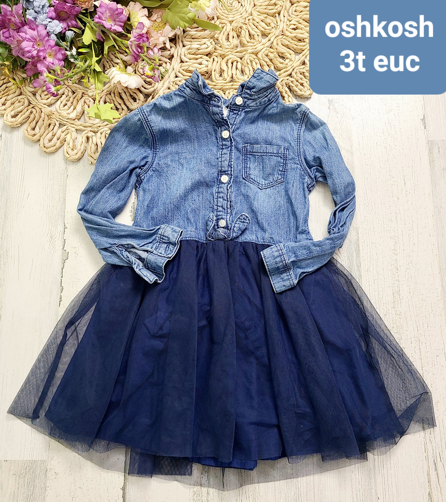 jean tutu dress oshkosh