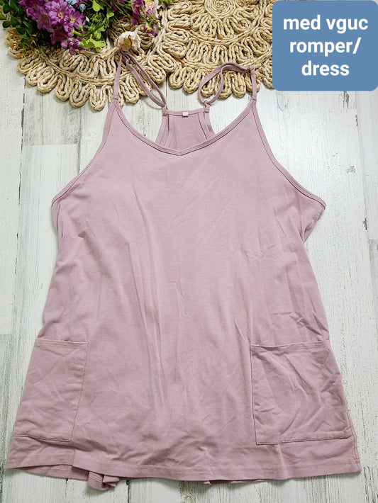 pink romper dress no brand