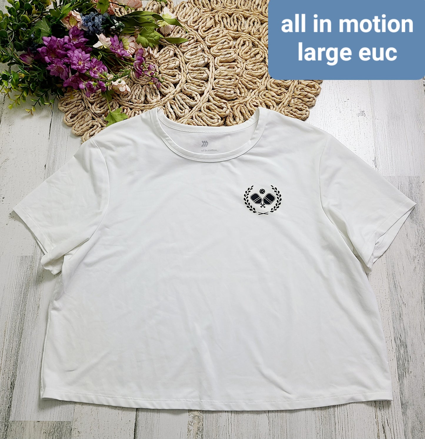 all in motion pickleball tee