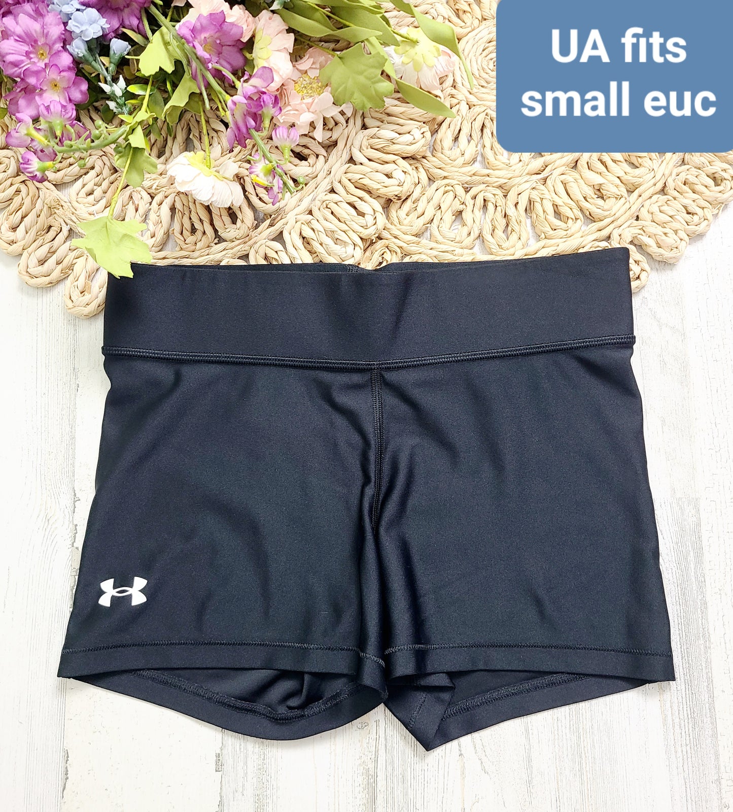 black spandex ua
