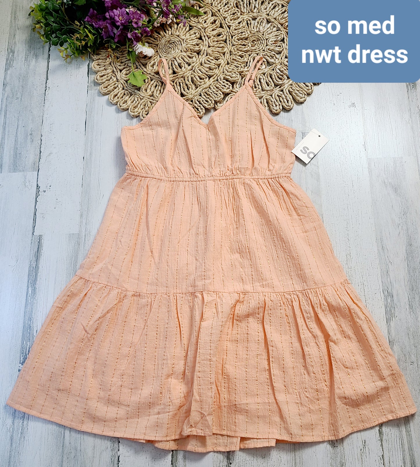 new so juniors medium dress
