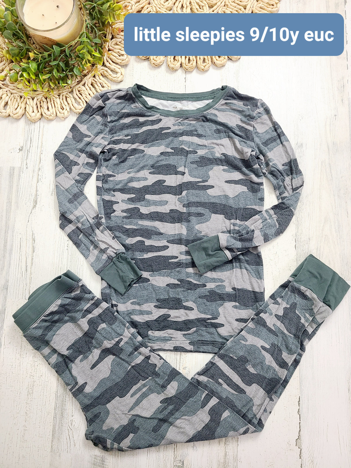 camo little sleepies
