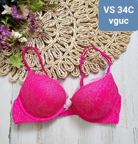 vs hot pink bra