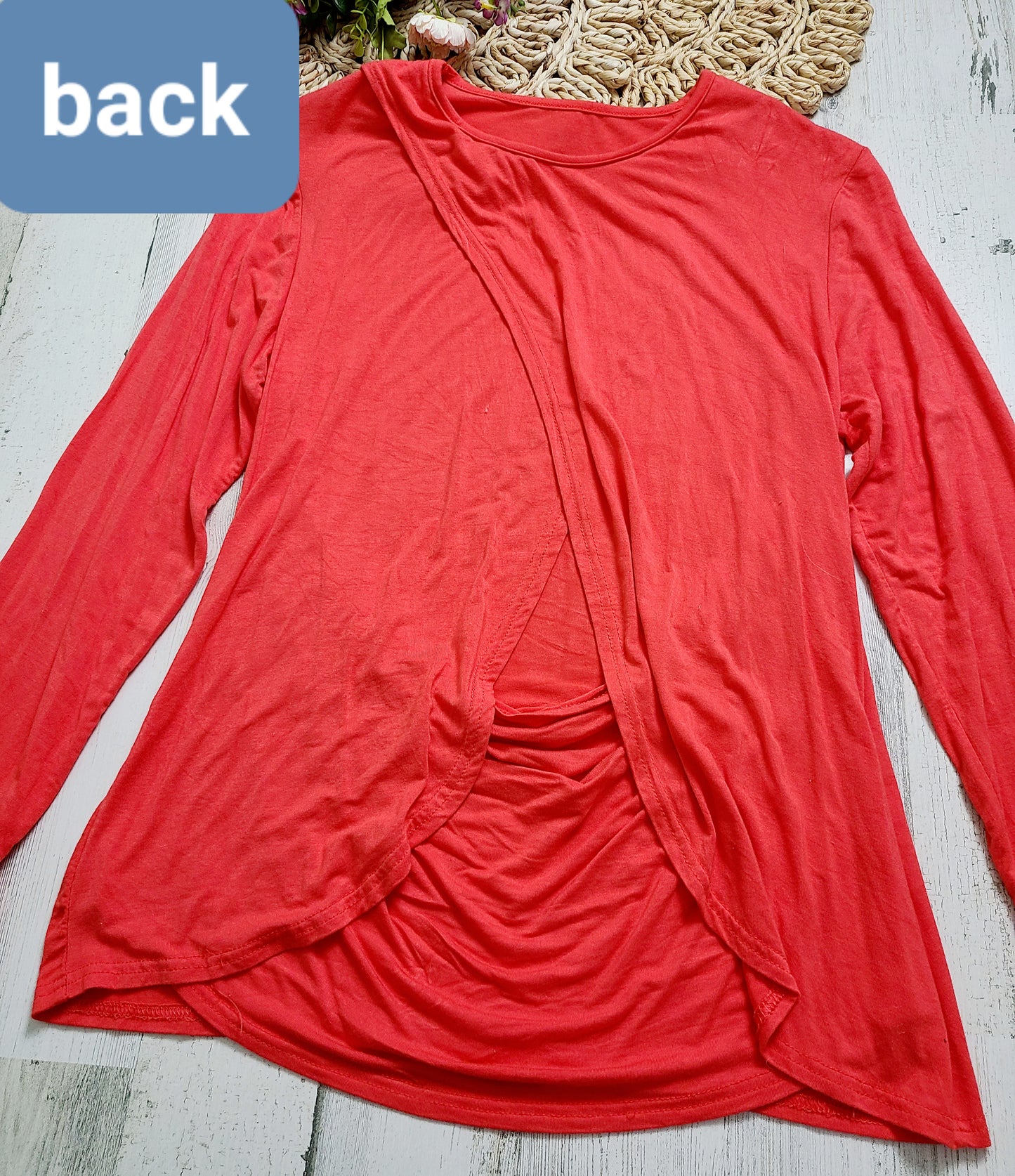 red long sleeve no name
