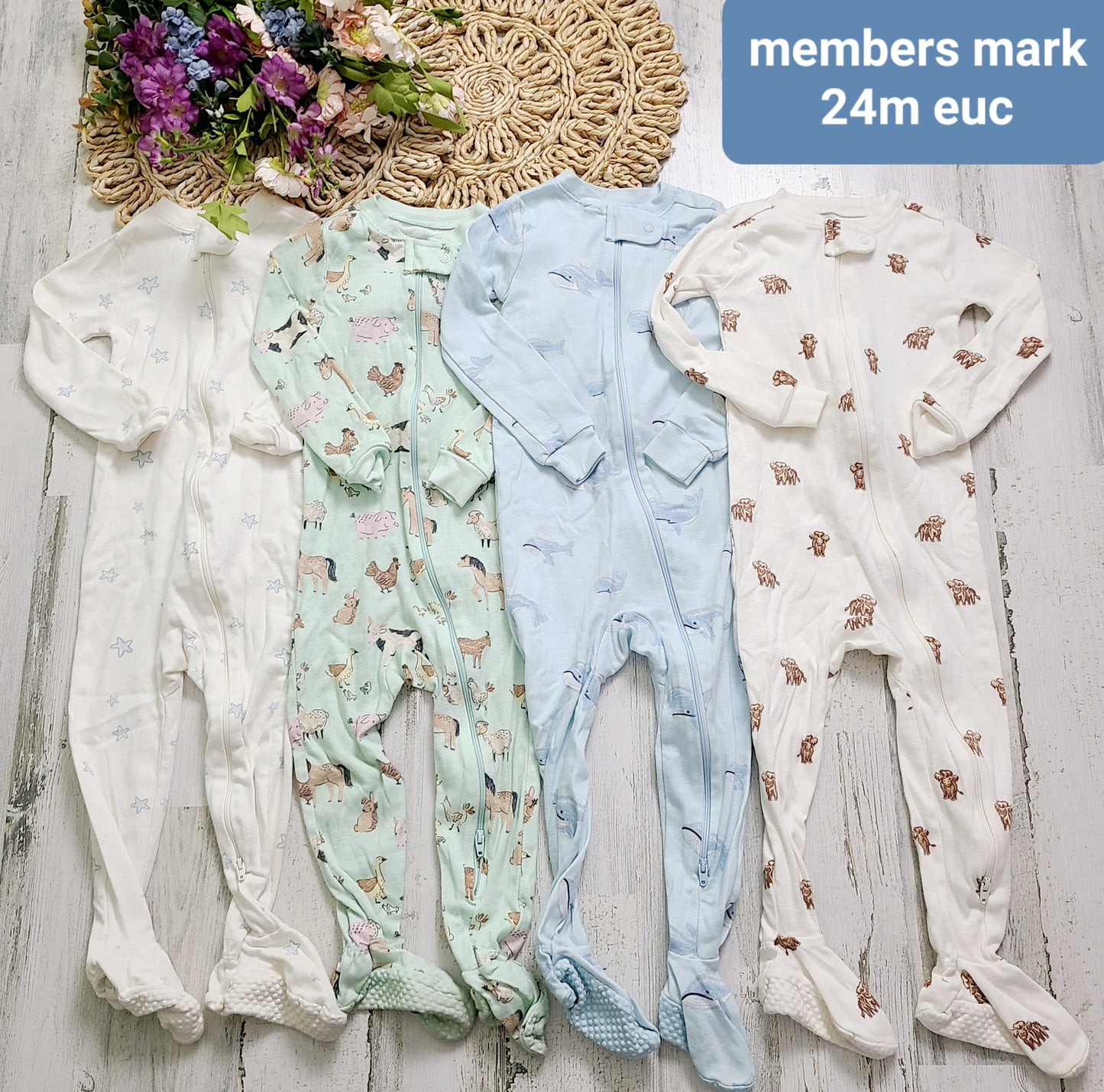 members mark 4 pjs gender neutral