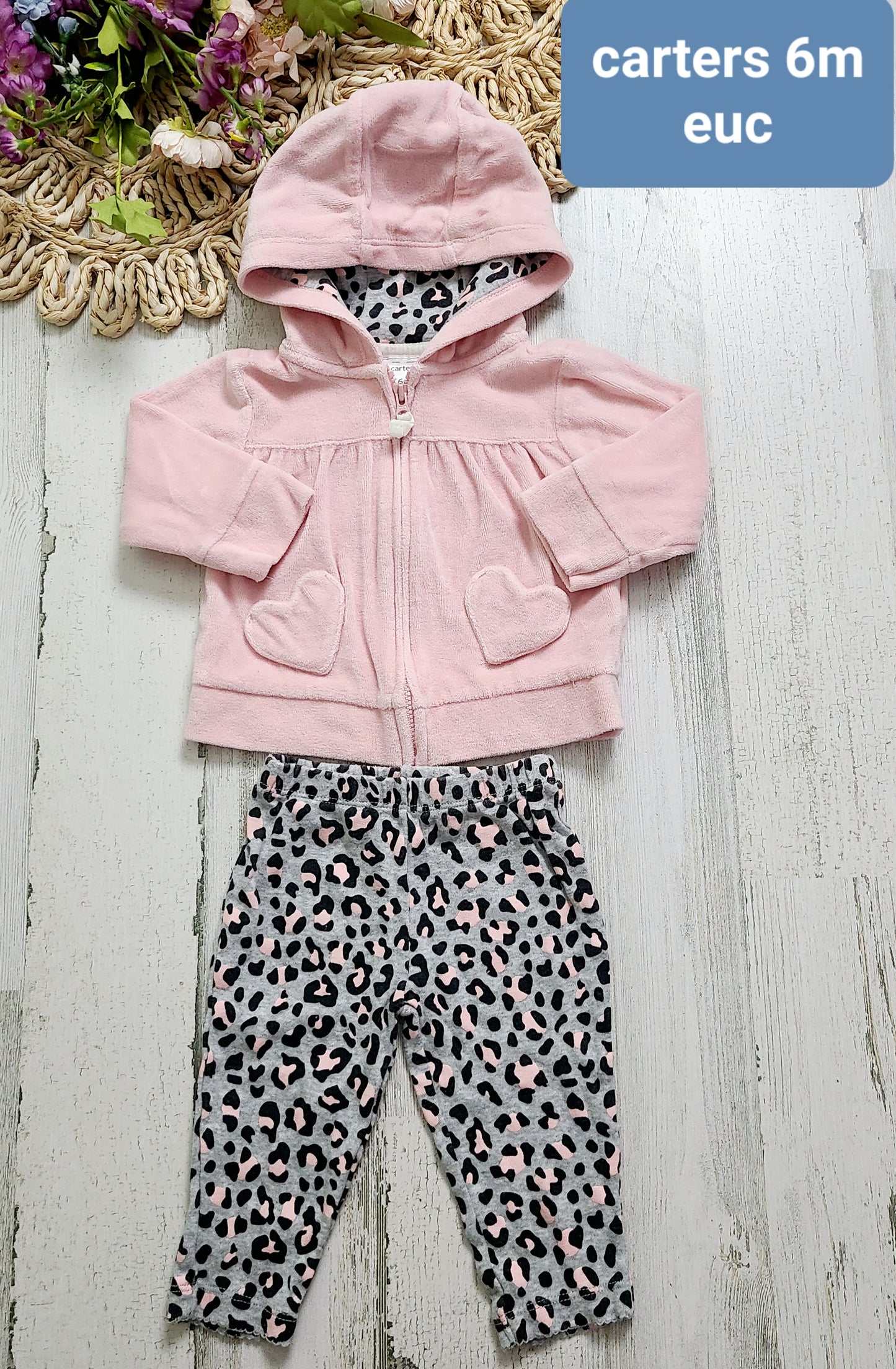 heart and leopard set carters
