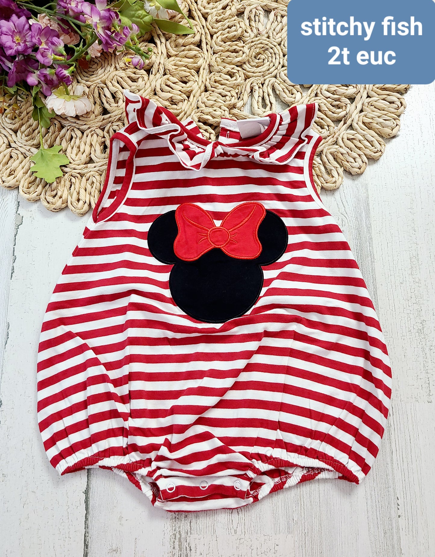 stitchy fish minnie stripes