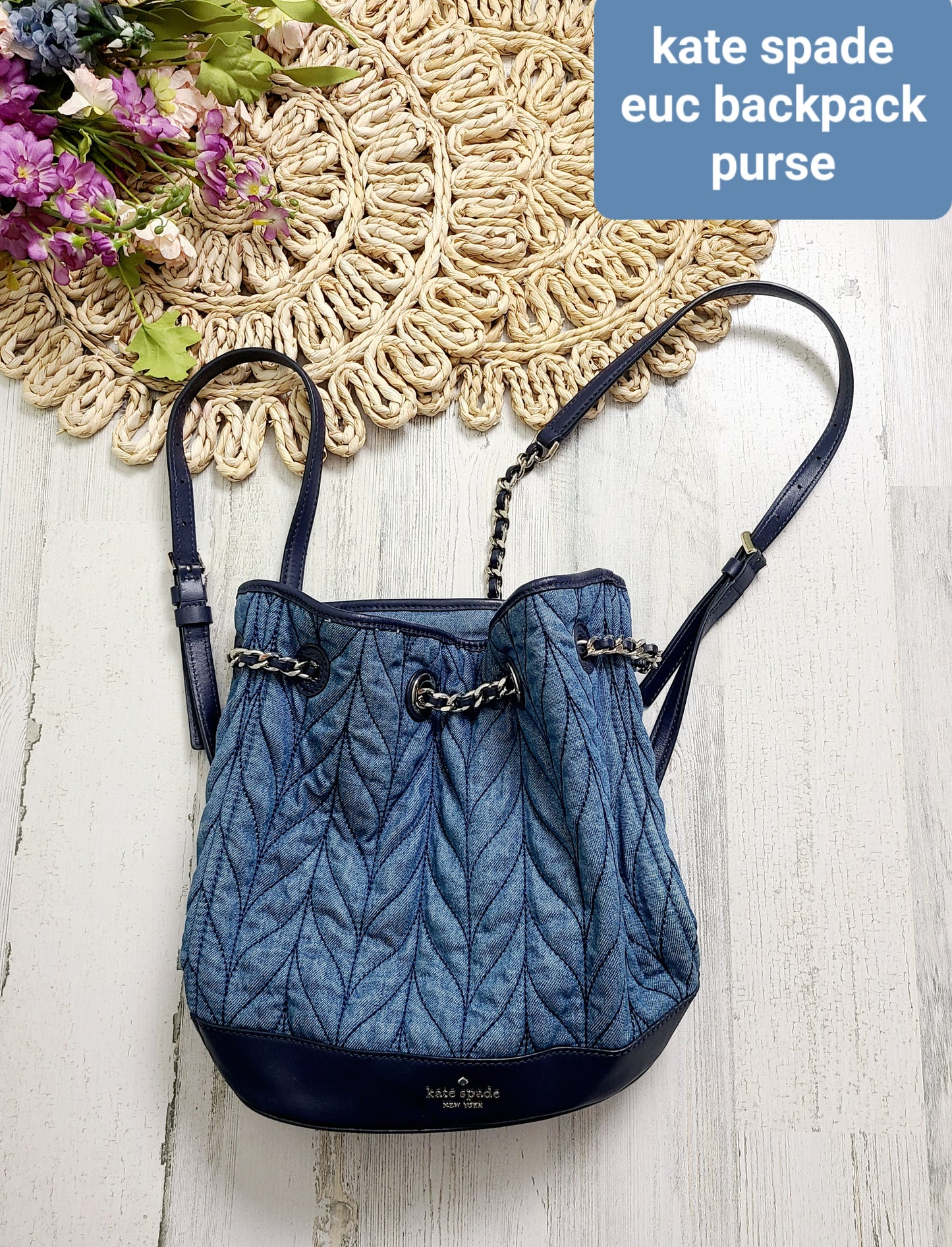 kate spade backpack purse