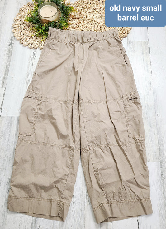 khaki cargo womens old navy barrel
