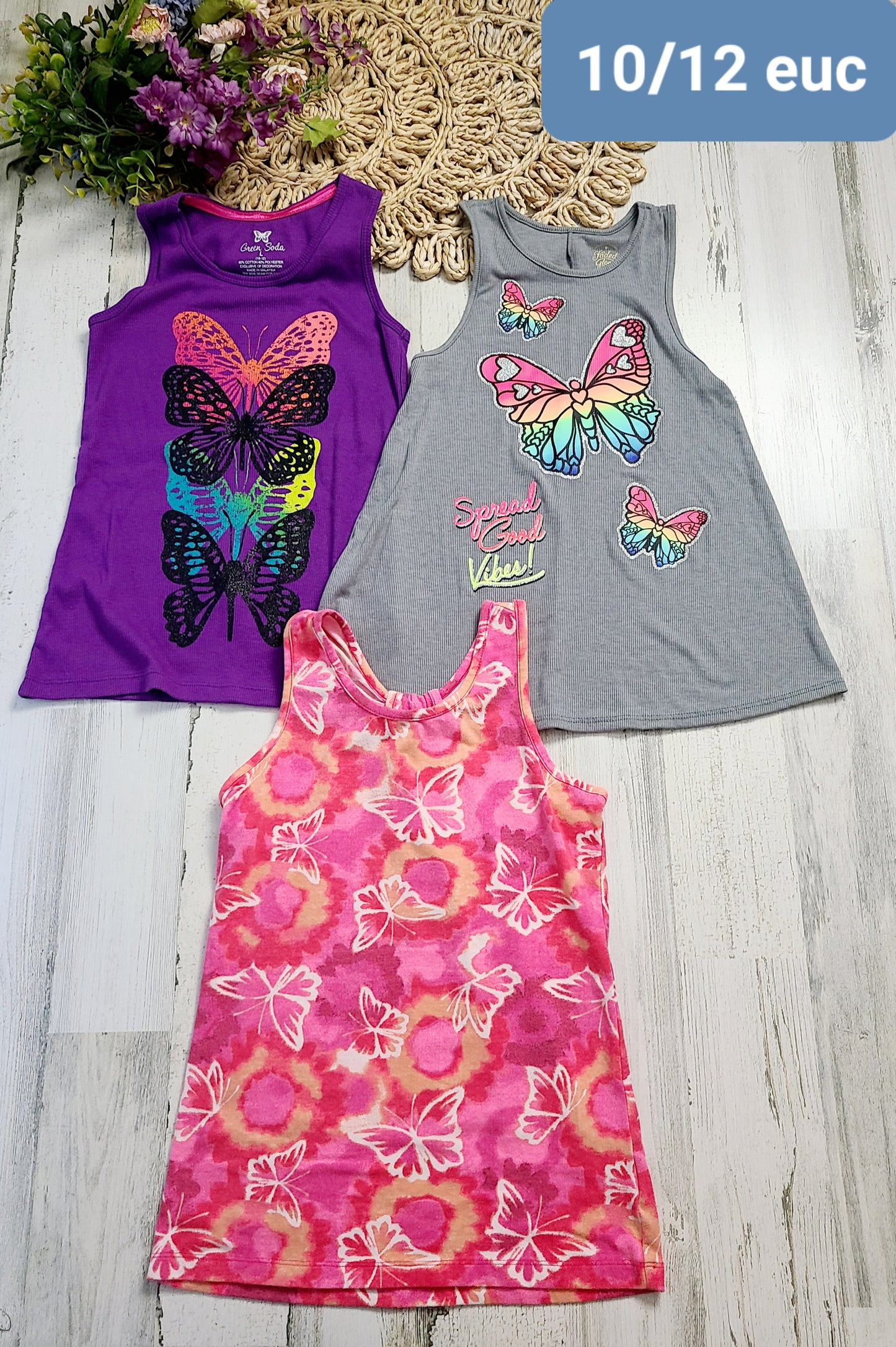 butterfly tanks 10/12