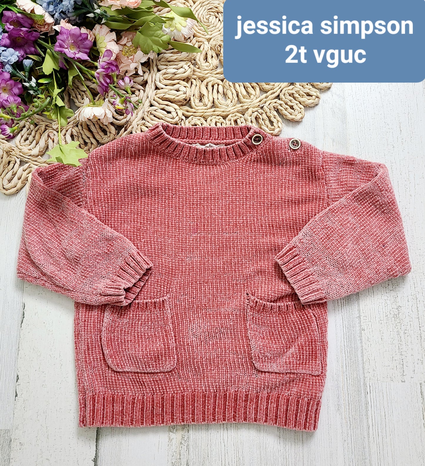 chenille sweater jessica simpson girls