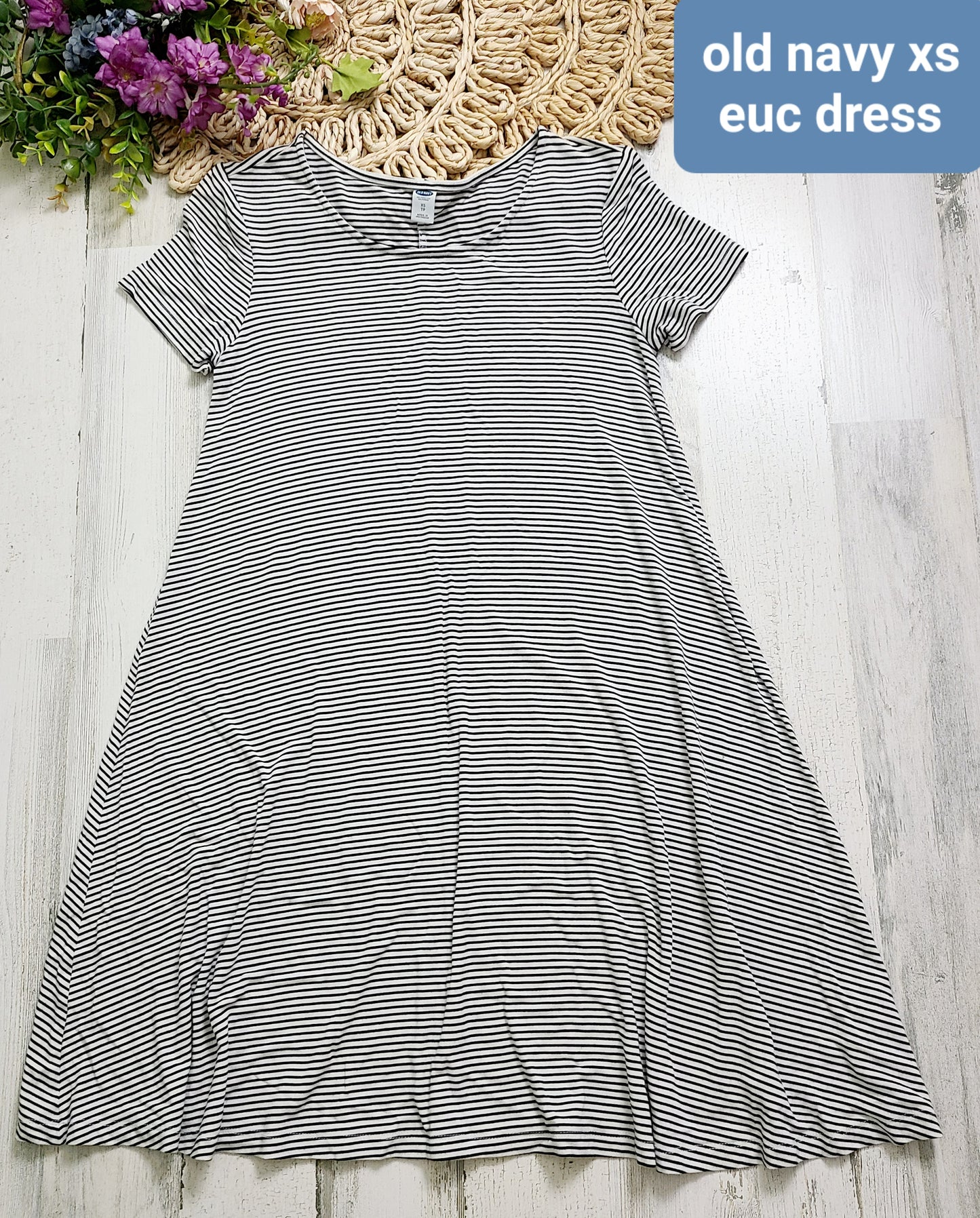 striped flowy old navy dress