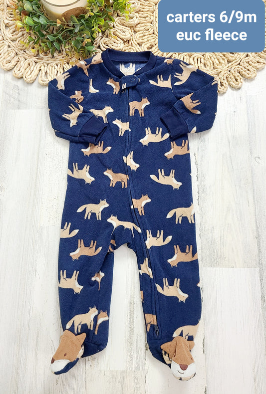 fox feet fleece carters