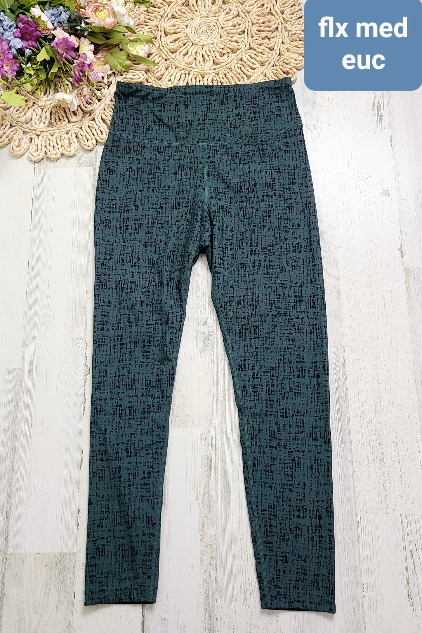 flx dark green leggings