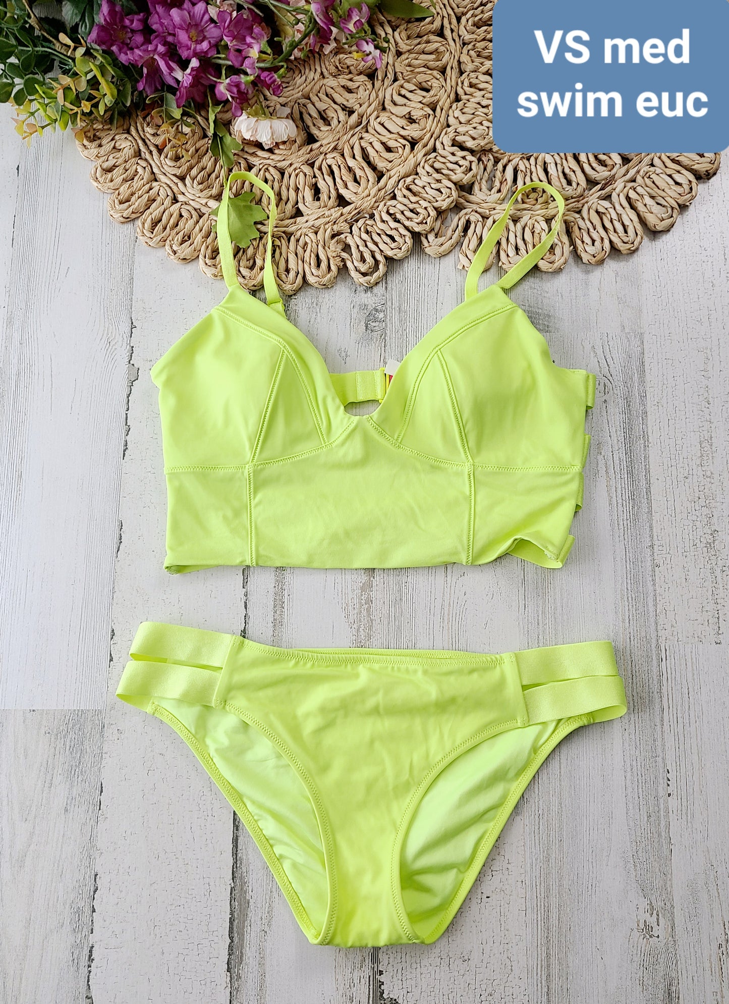 vs neon yellow swim