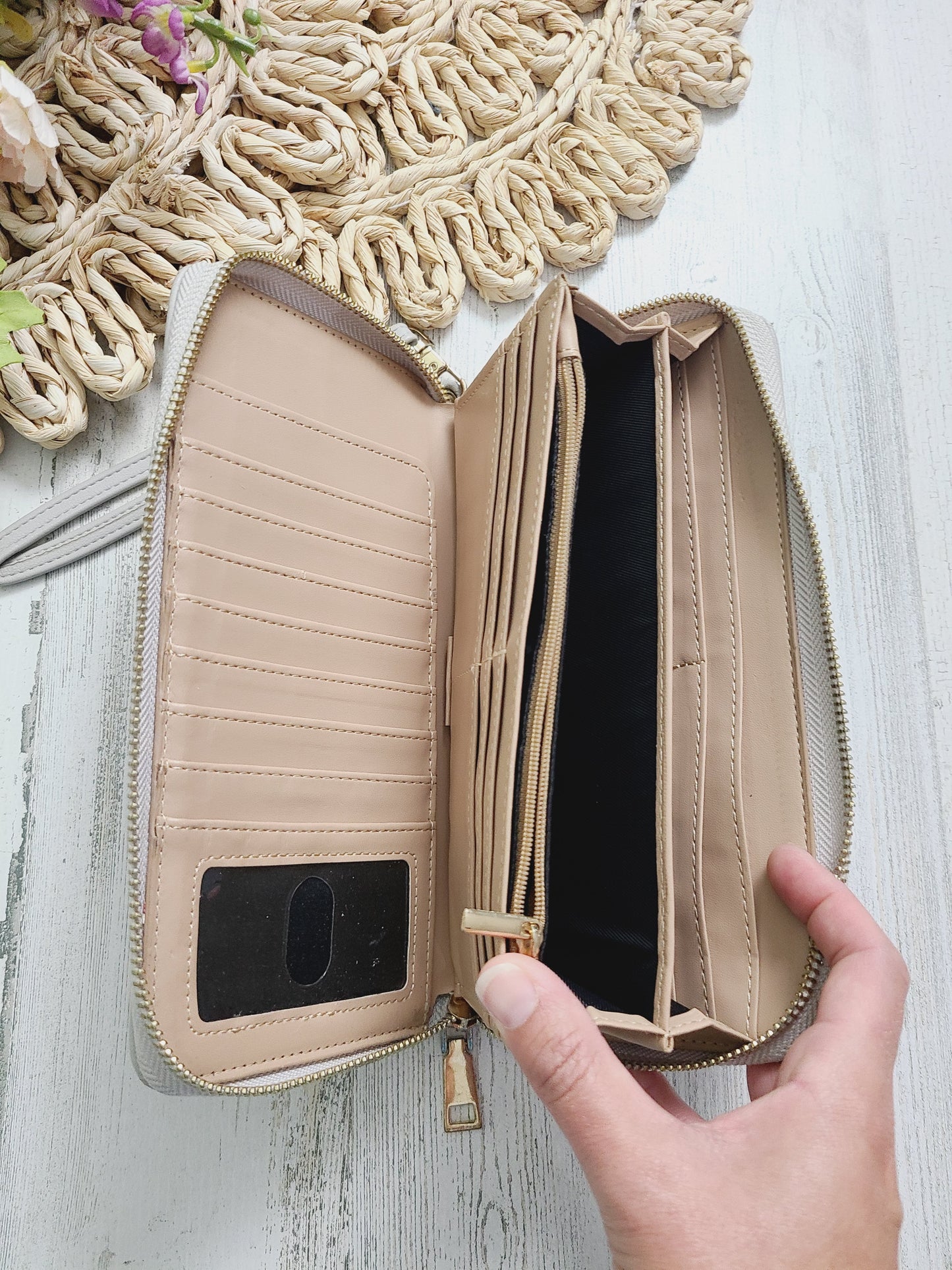 wozeah wallet gray