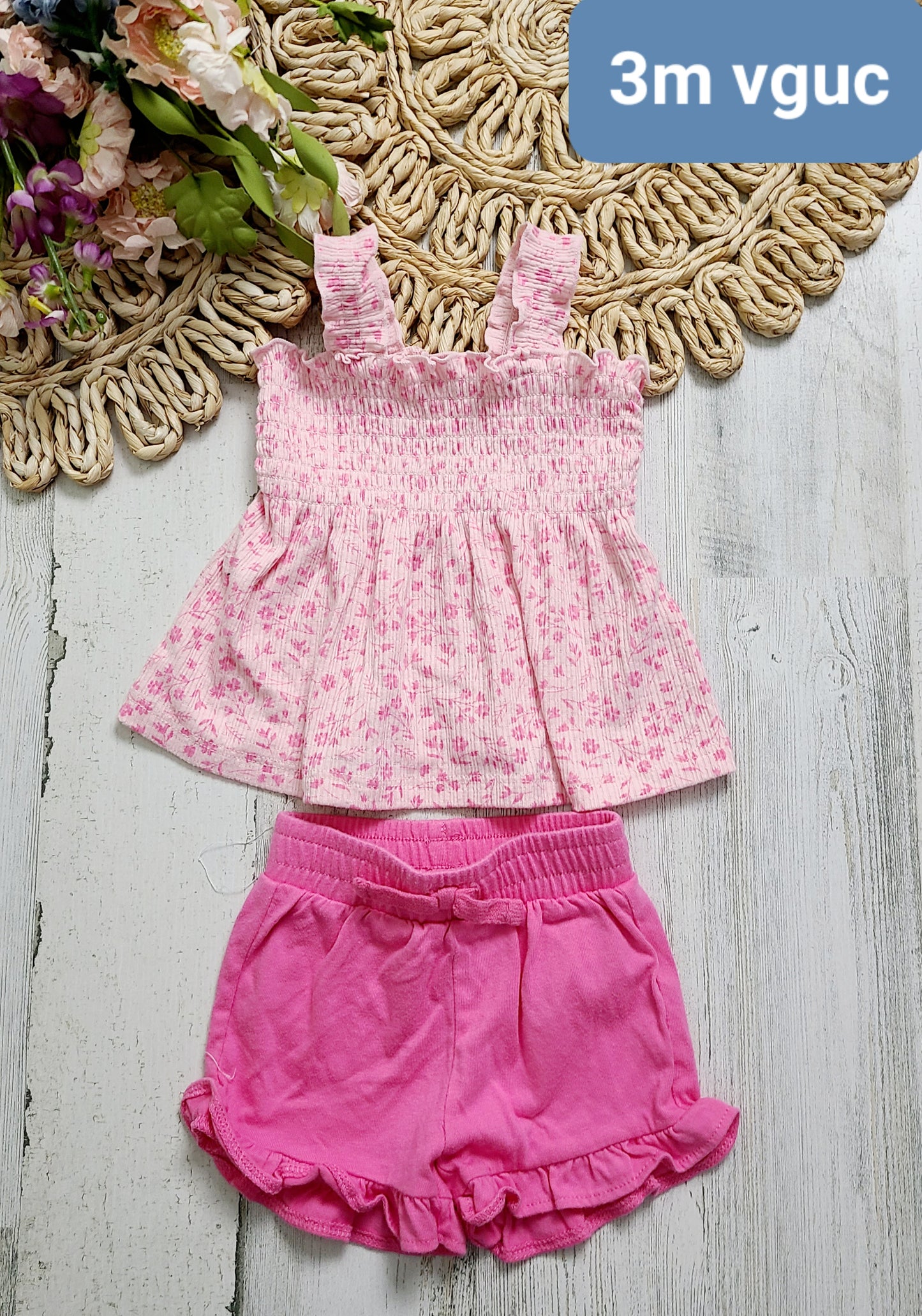 two pinks outfit 3m