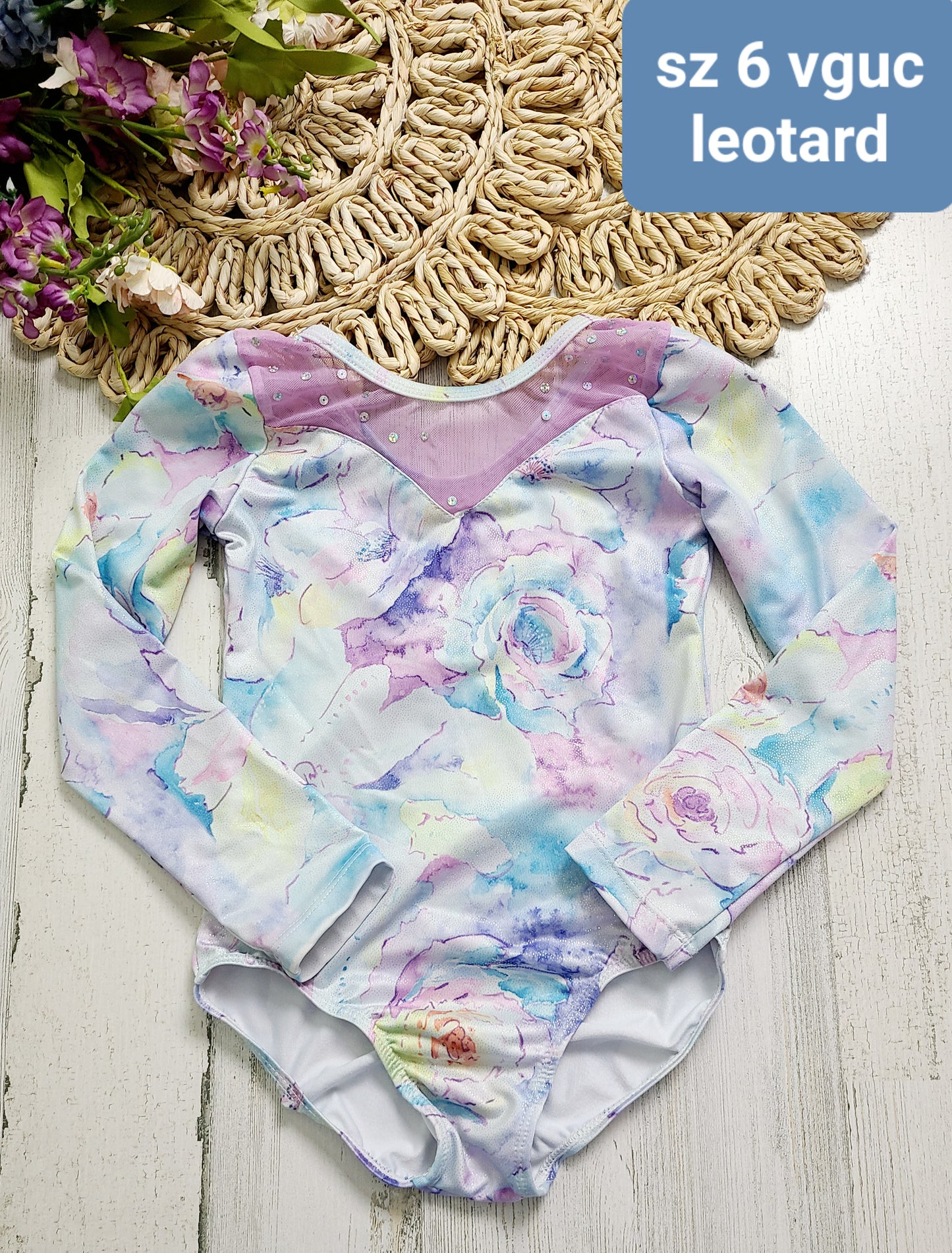 long sleeve leotard 6y