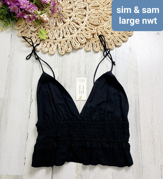 new sim&sam black tank