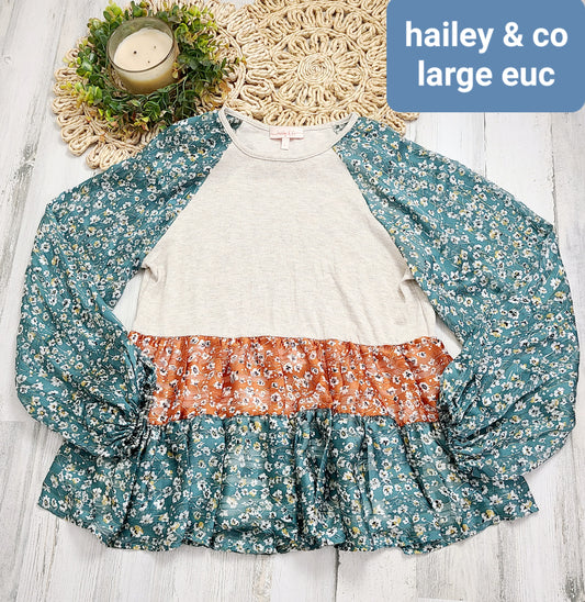 mixed fabrics hailey & co large