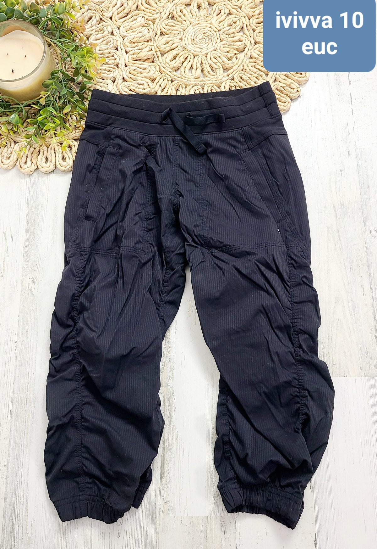 black scrunched sides joggers ivivva